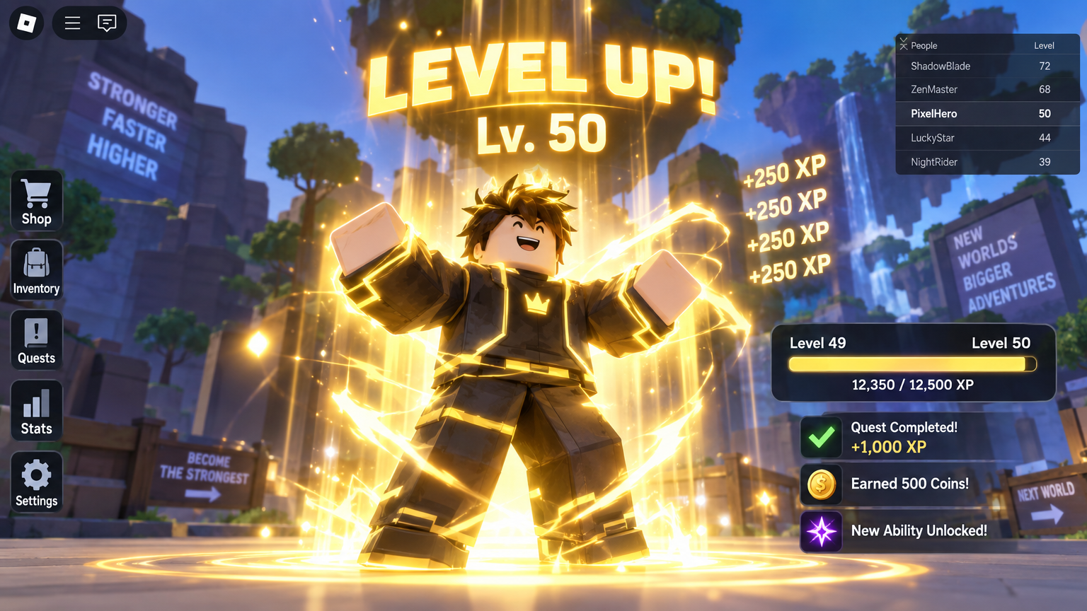ROBLOX AFK LEVELING TUTORIAL