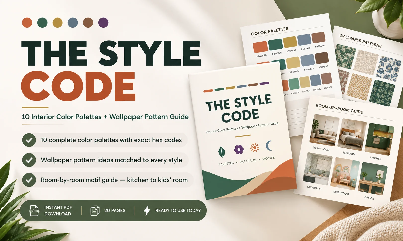 The Style Code: Interior Color Palettes