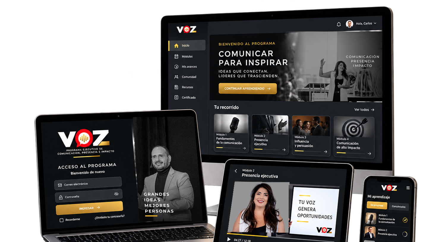 Programa Ejecutivo VOZ | VIP