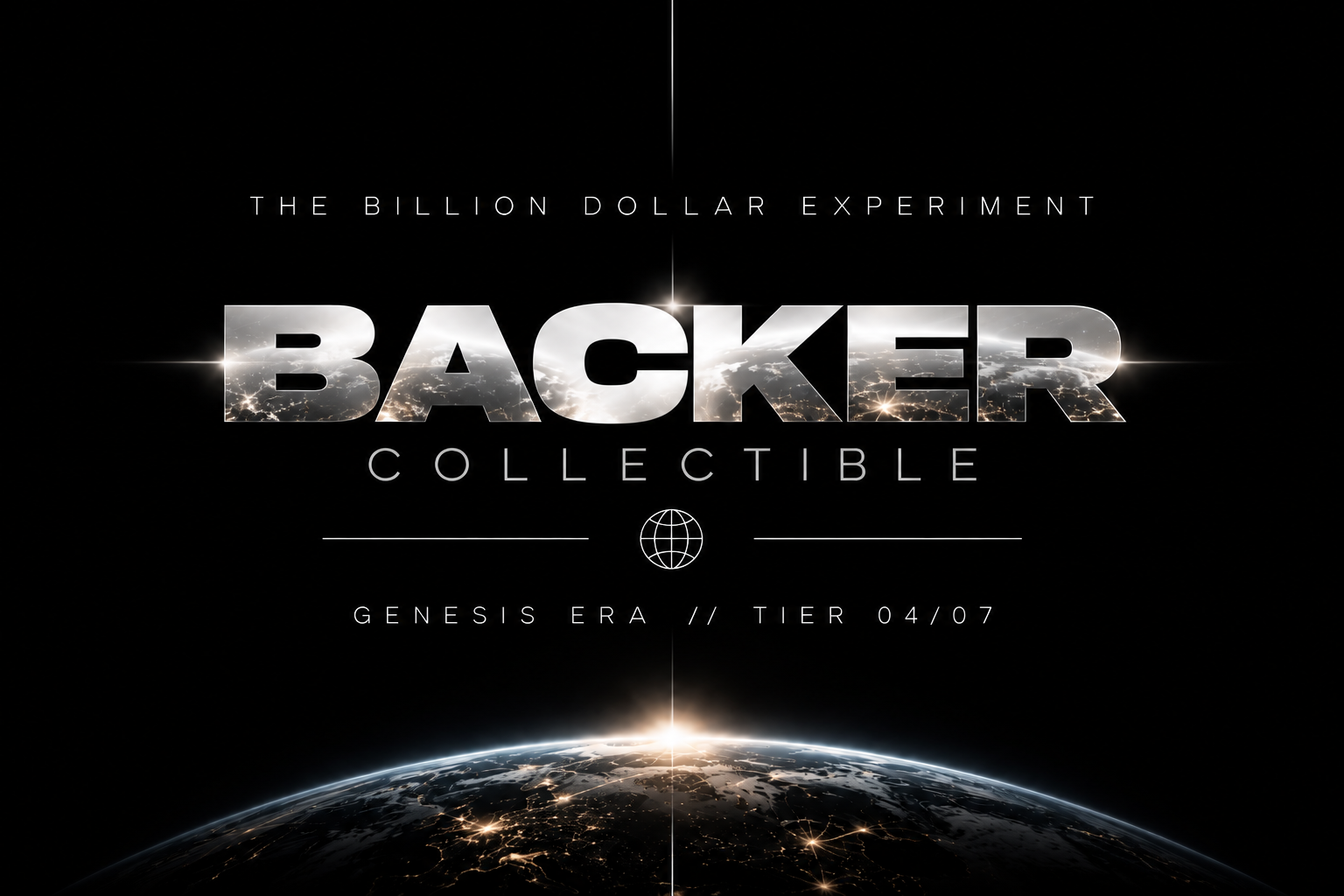 BACKER // GENESIS