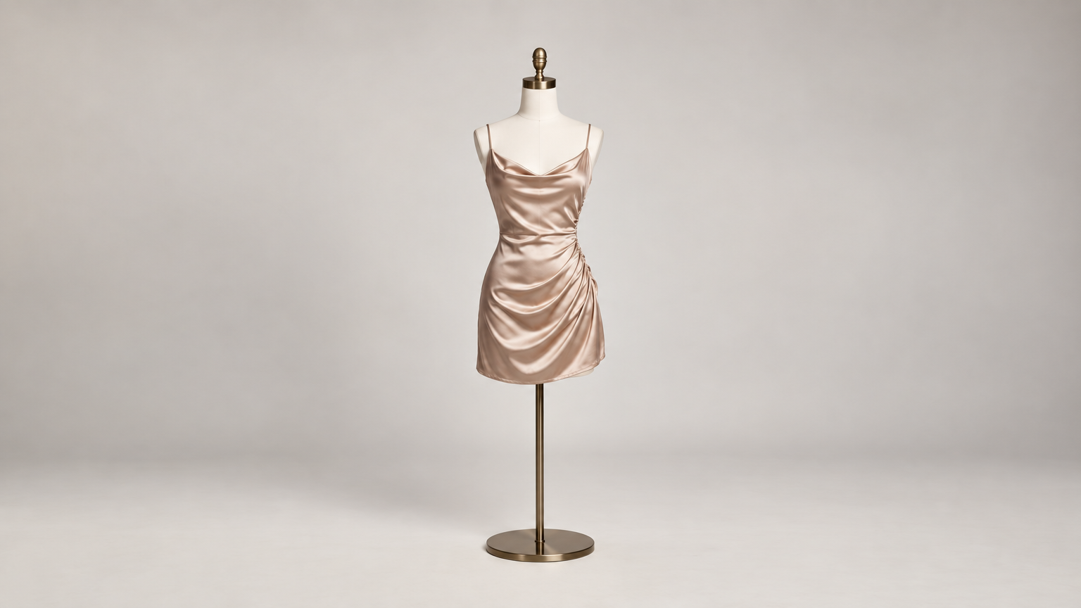 Sleeveless Backless Mini Dress