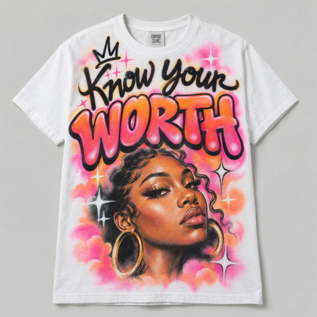 Airbrushed Faith T-Shirt