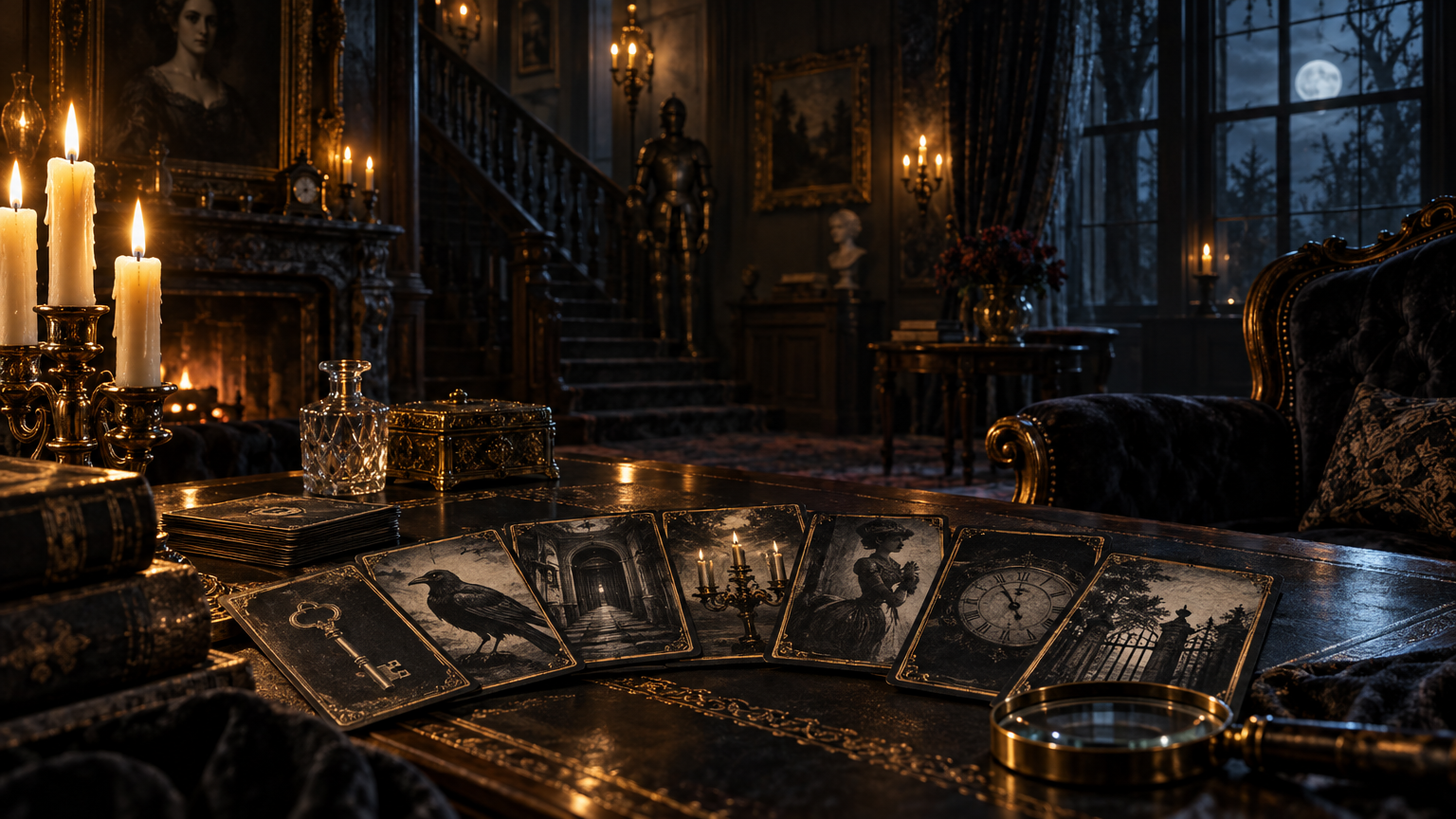 Haunted Manor Escape Game Pack