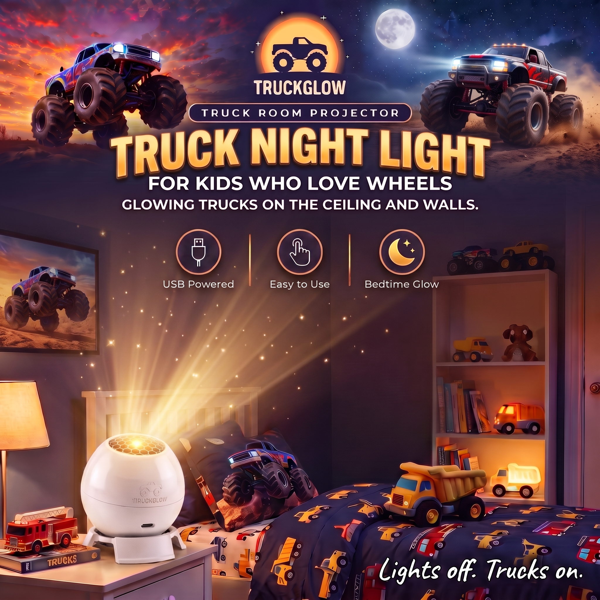 Truck Glow Projector