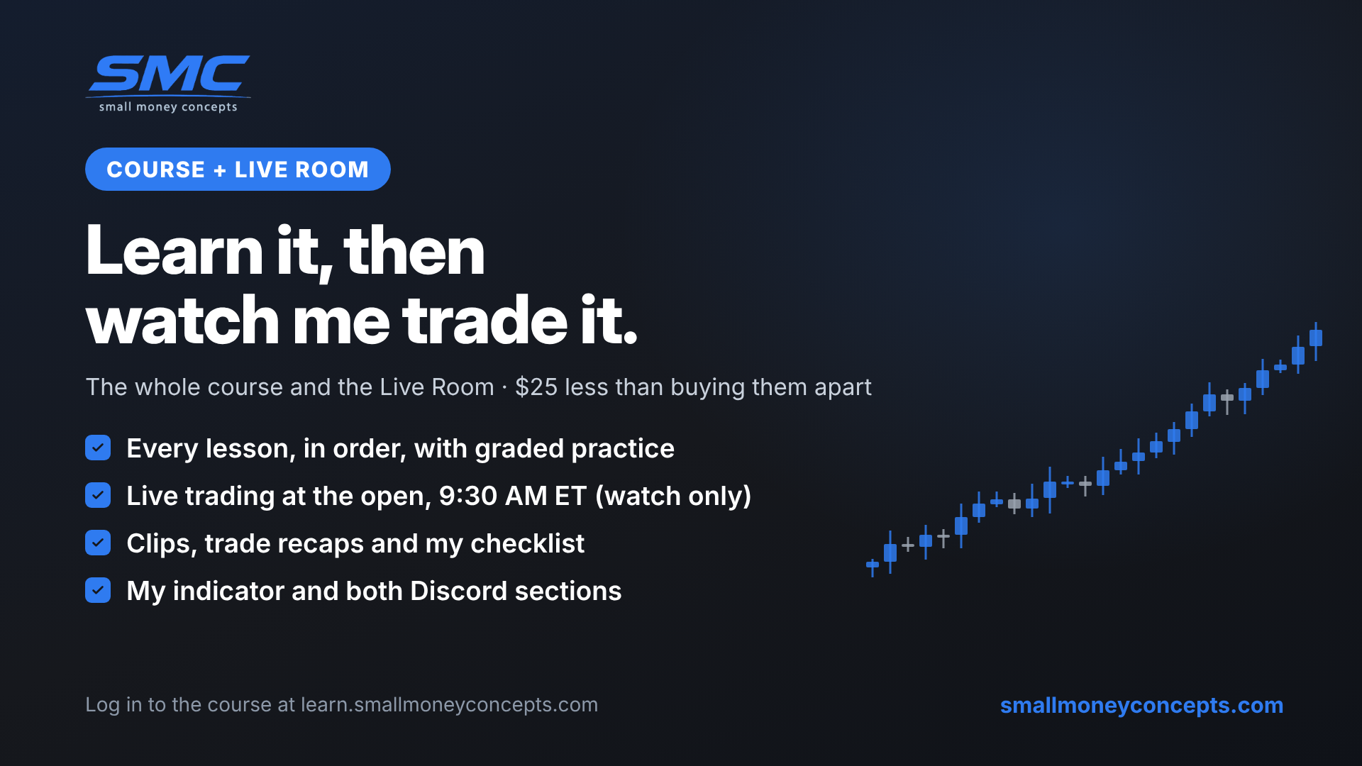 SMC Course + Live Room