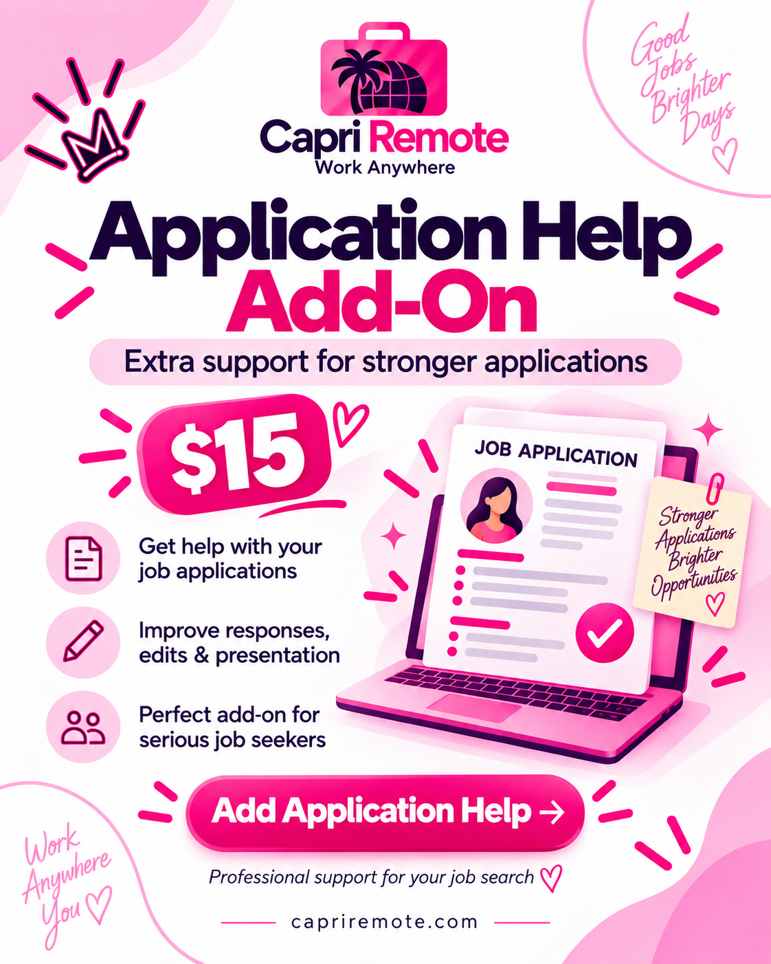 Capri Remote Application Help Add-On