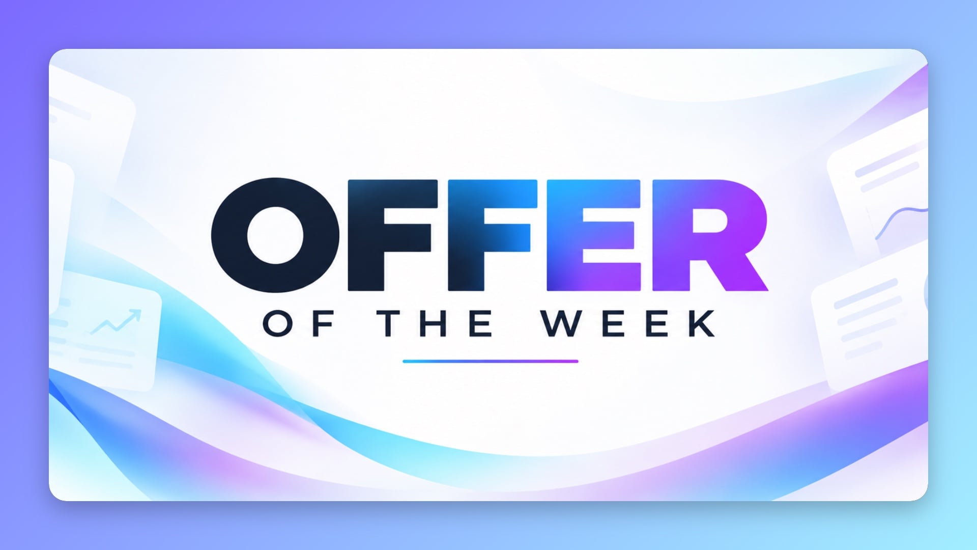 Offer Of The Week