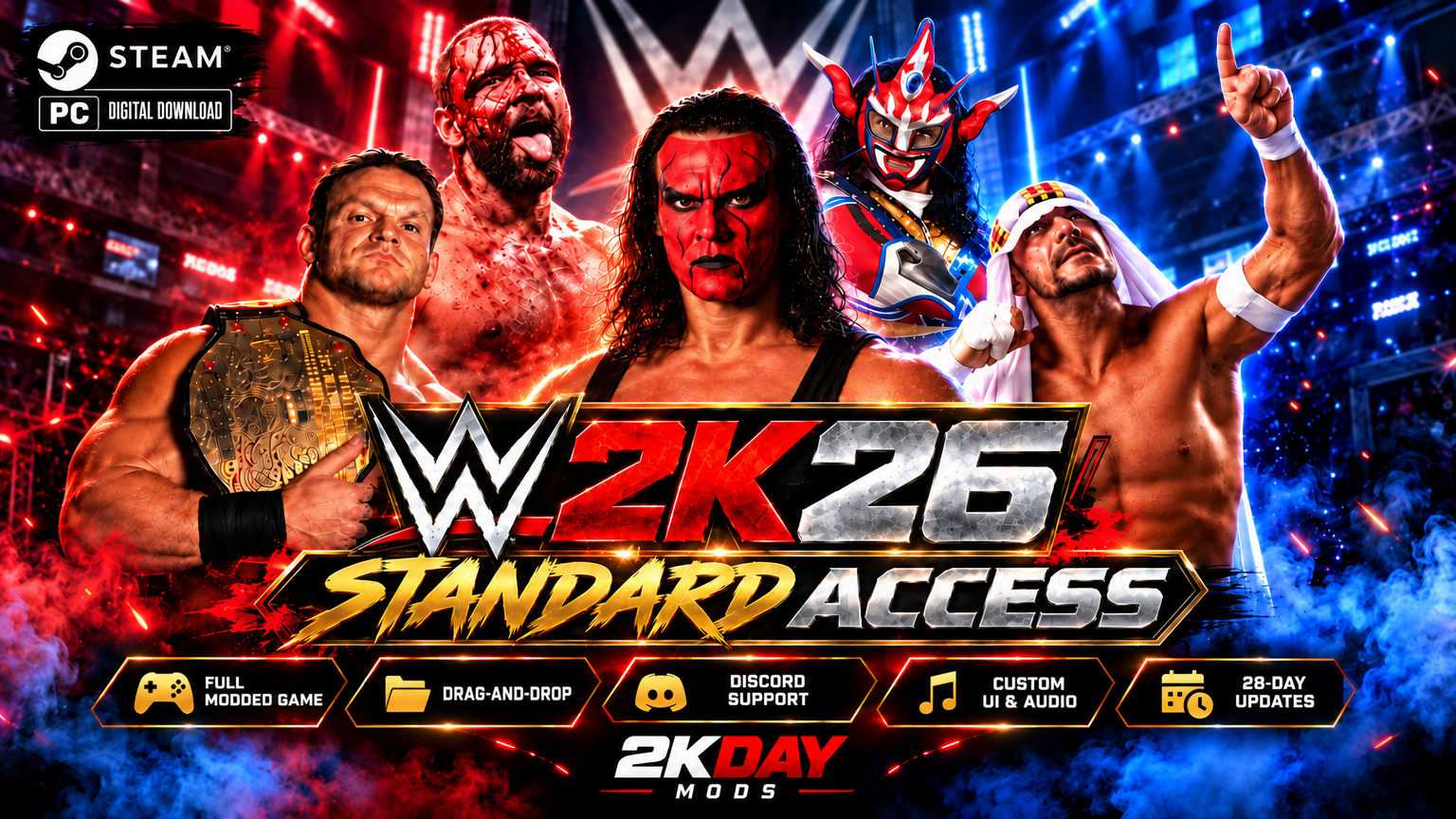 WWE 2K26 Mods: Standard Access