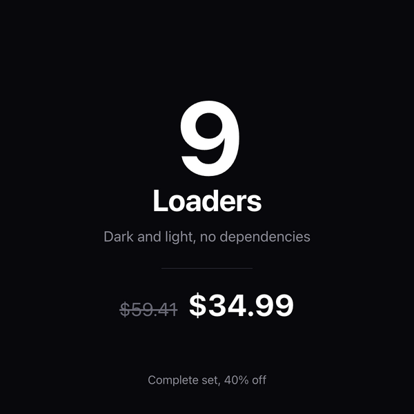 Loaders Complete Set (40% OFF)