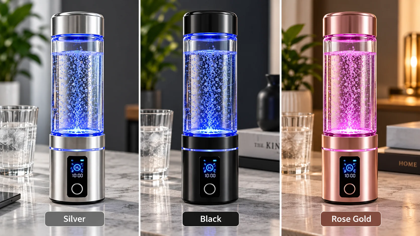 EHM H21 Hydrogen Water Bottle – 380ml