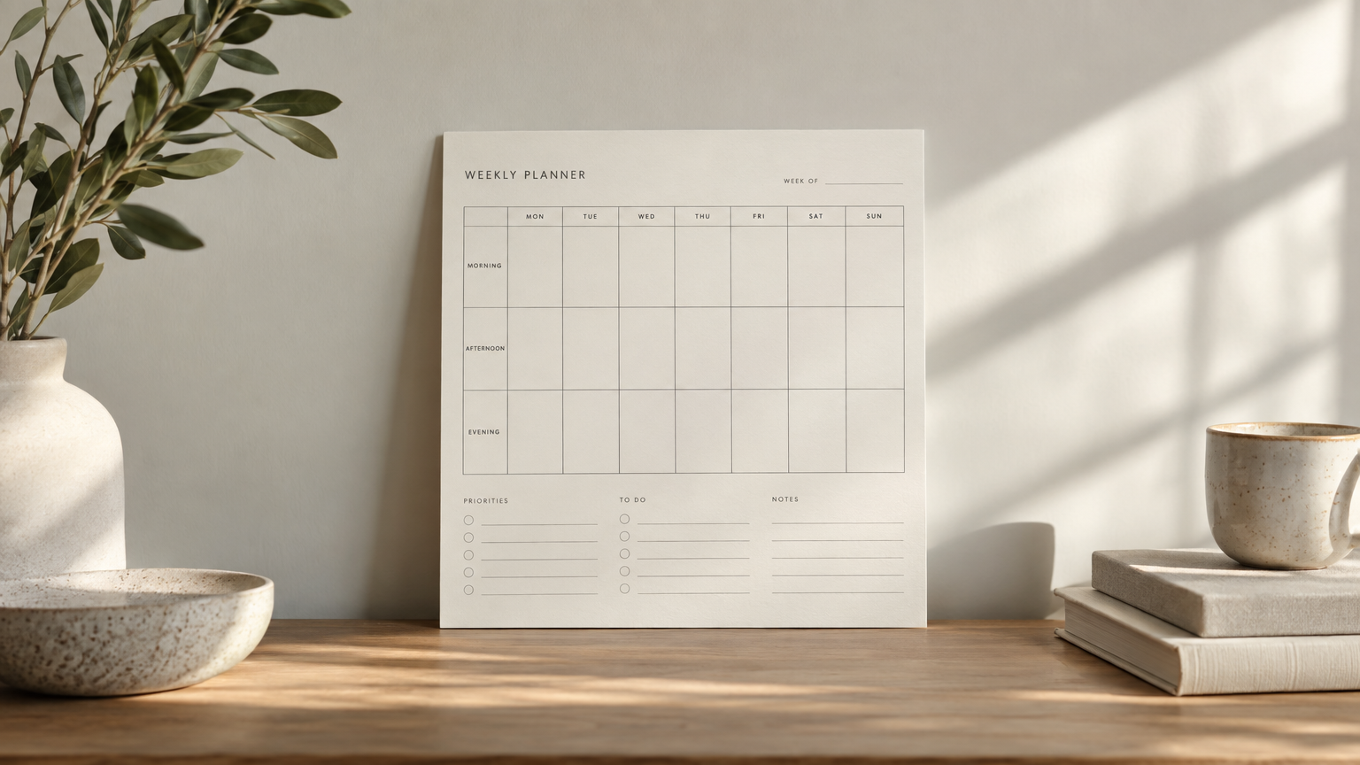 Sunday Reset: Complete Home & Planner Bundle