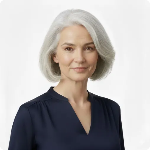 a woman from 65+