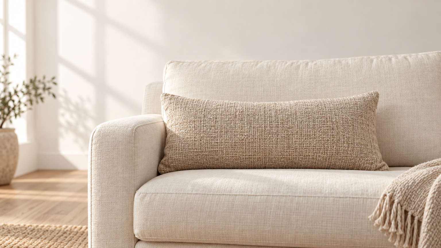 Linen Lumbar Pillow