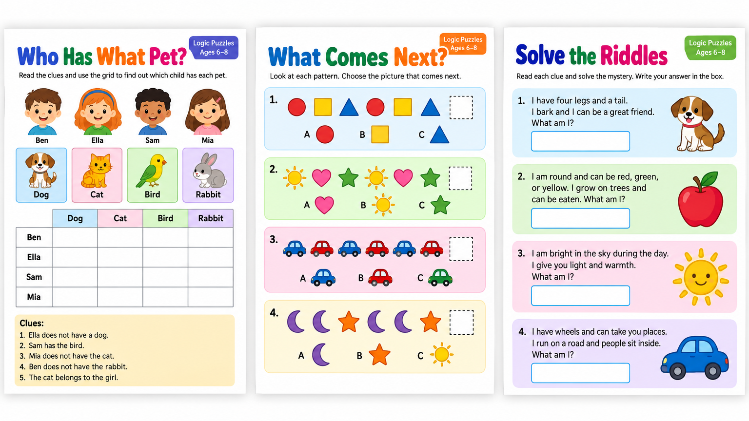 Young Thinker's Logic & Motor Skills Teaser