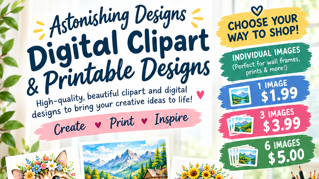 Clipart Collection for Creators