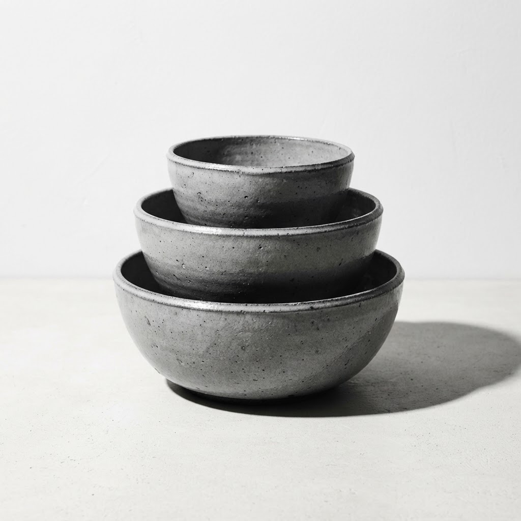 Ceramic Bowl Set — 3 Piece
