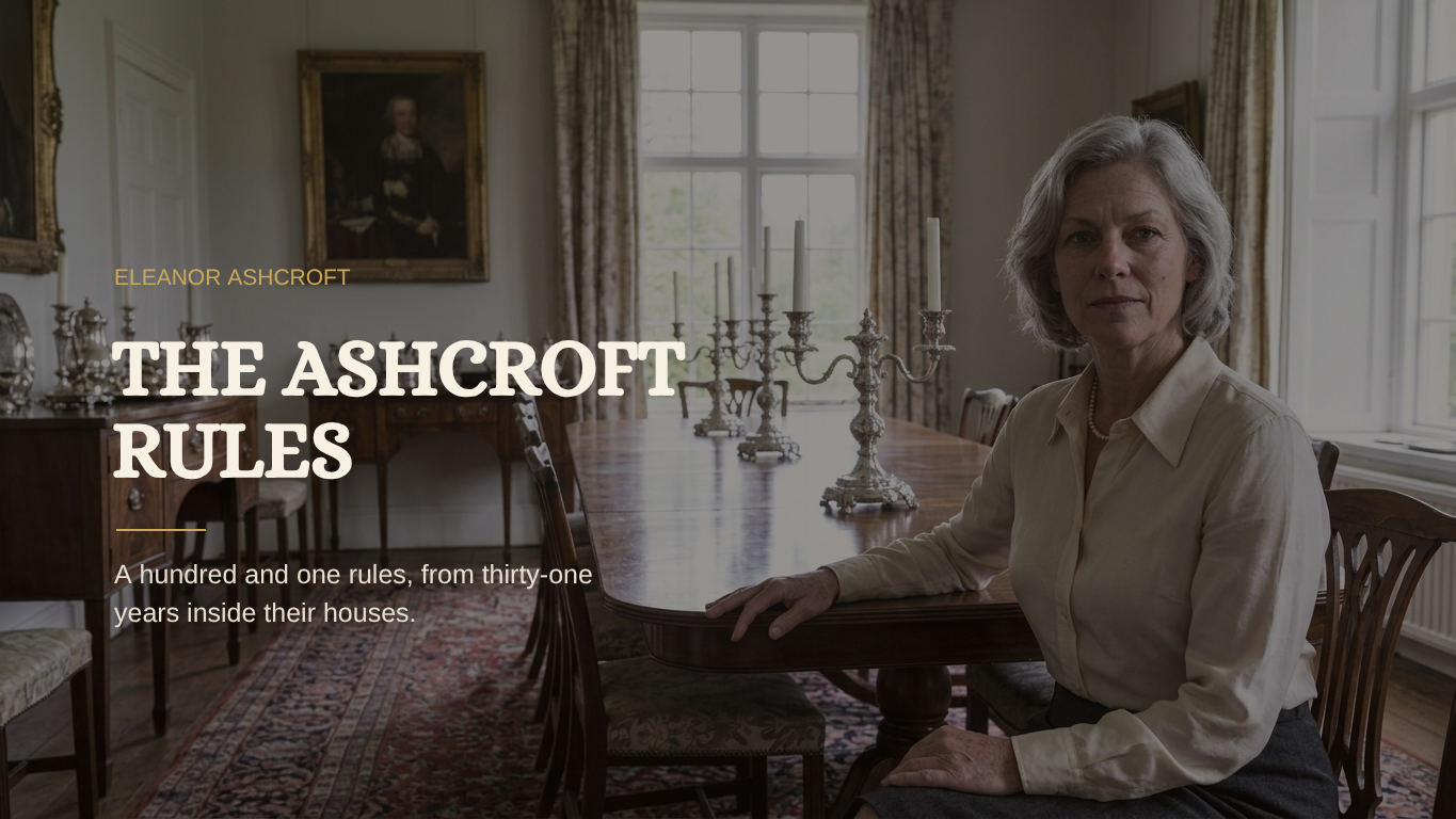 The Ashcroft Rules — Conversation at Formal Gatherings