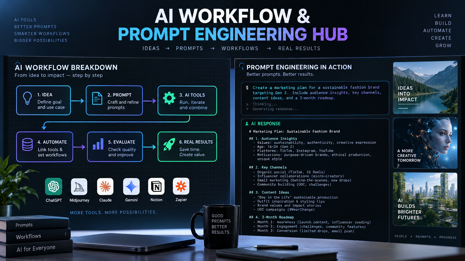 AI Workflow & Prompt Engineering Hub