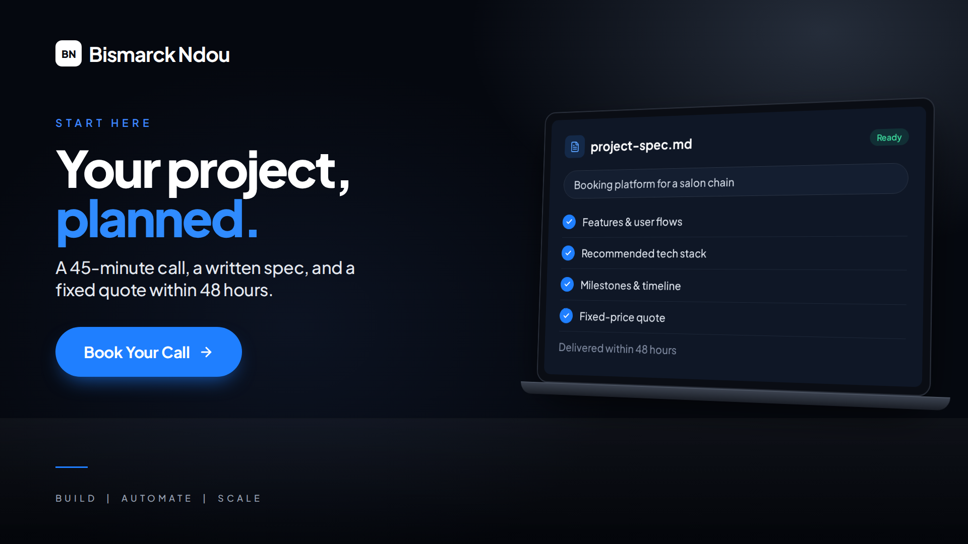Project Scoping