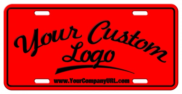 Embossed Aluminum License Plate
