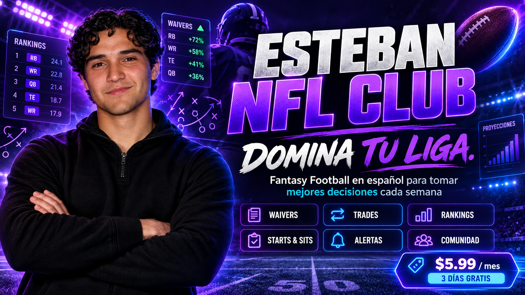 Esteban NFL Club