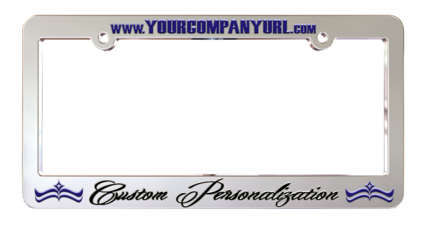 Chrome Plated License Plate Frame