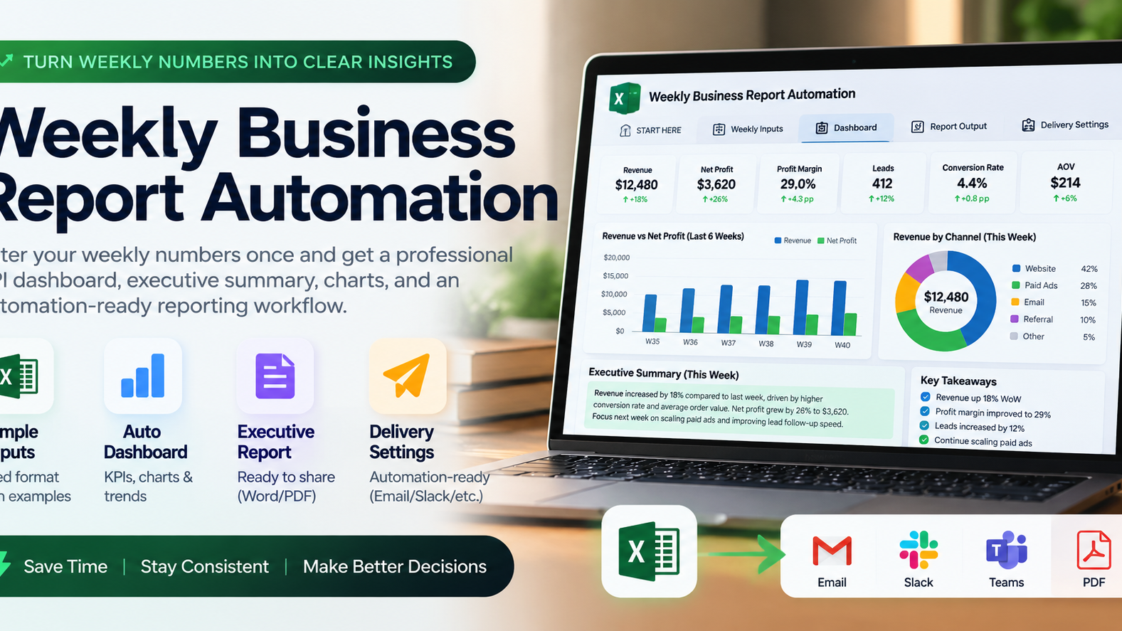 Weekly Business Report Automation