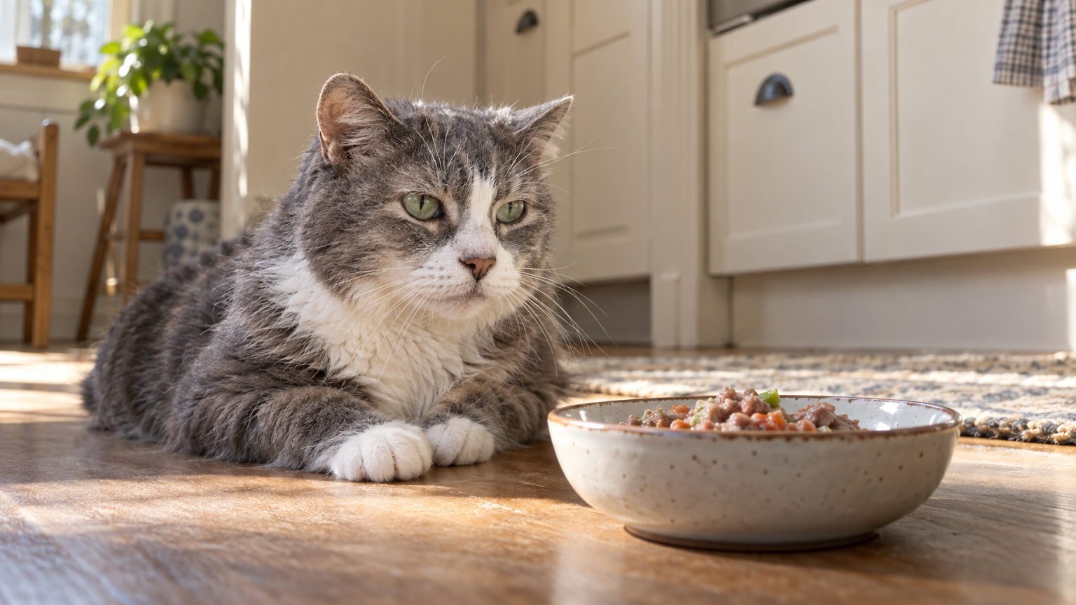 Recetas para gatos mayores