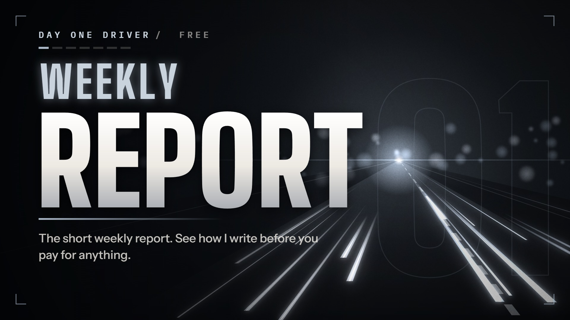 Weekly Report