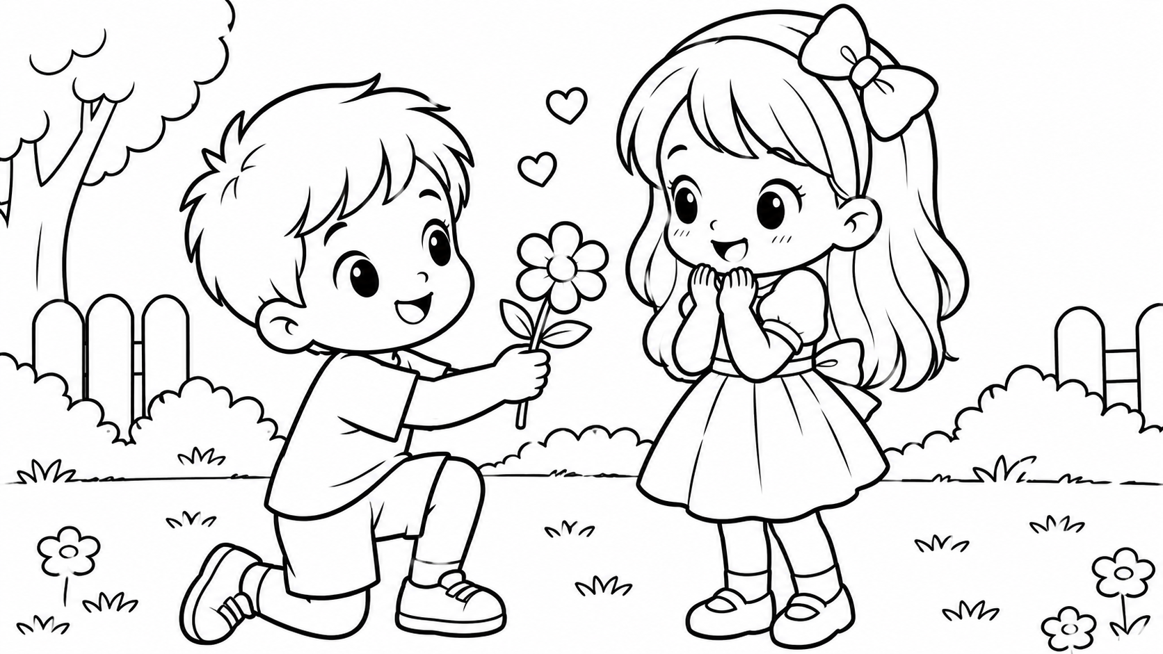 Hand-Drawn Style Cozy Coloring Page – Relaxing Creative Activity