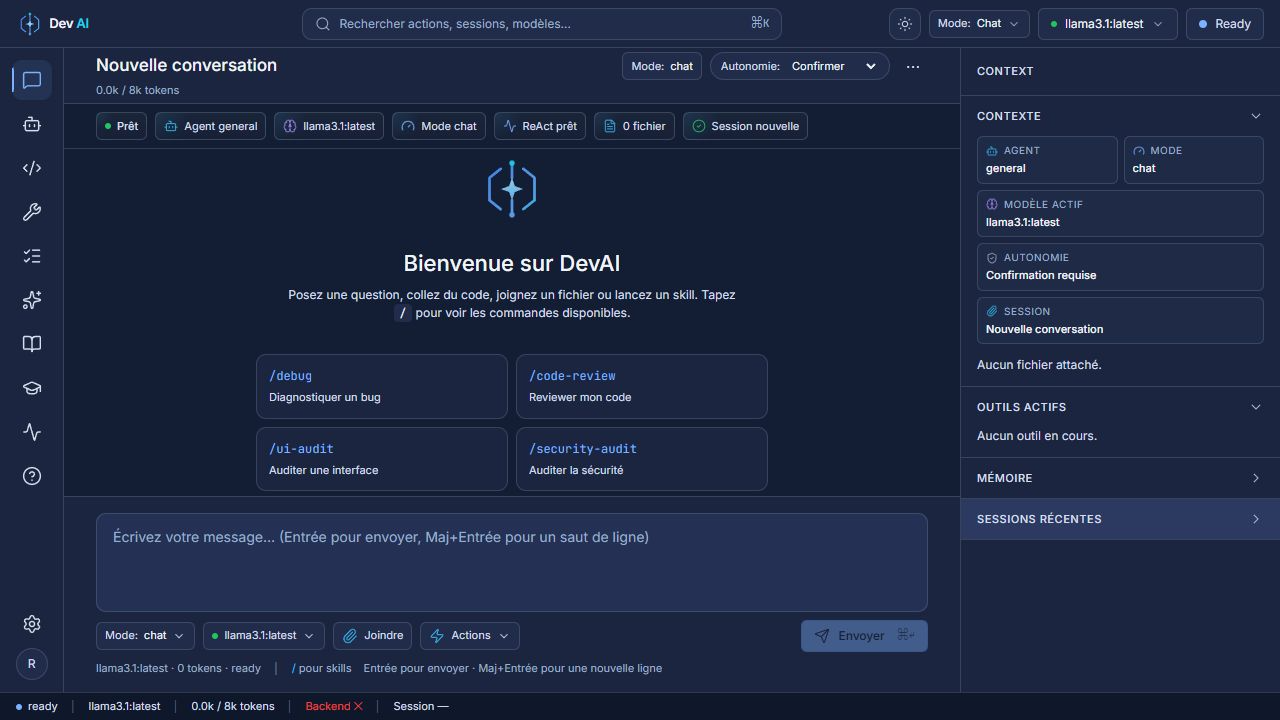 DevAI — pack de démarrage Windows