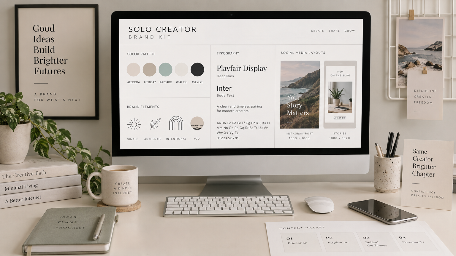 Spark & Bloom Brand Launch Kit