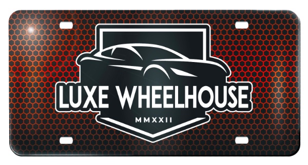 Full Color Acrylic License Plate