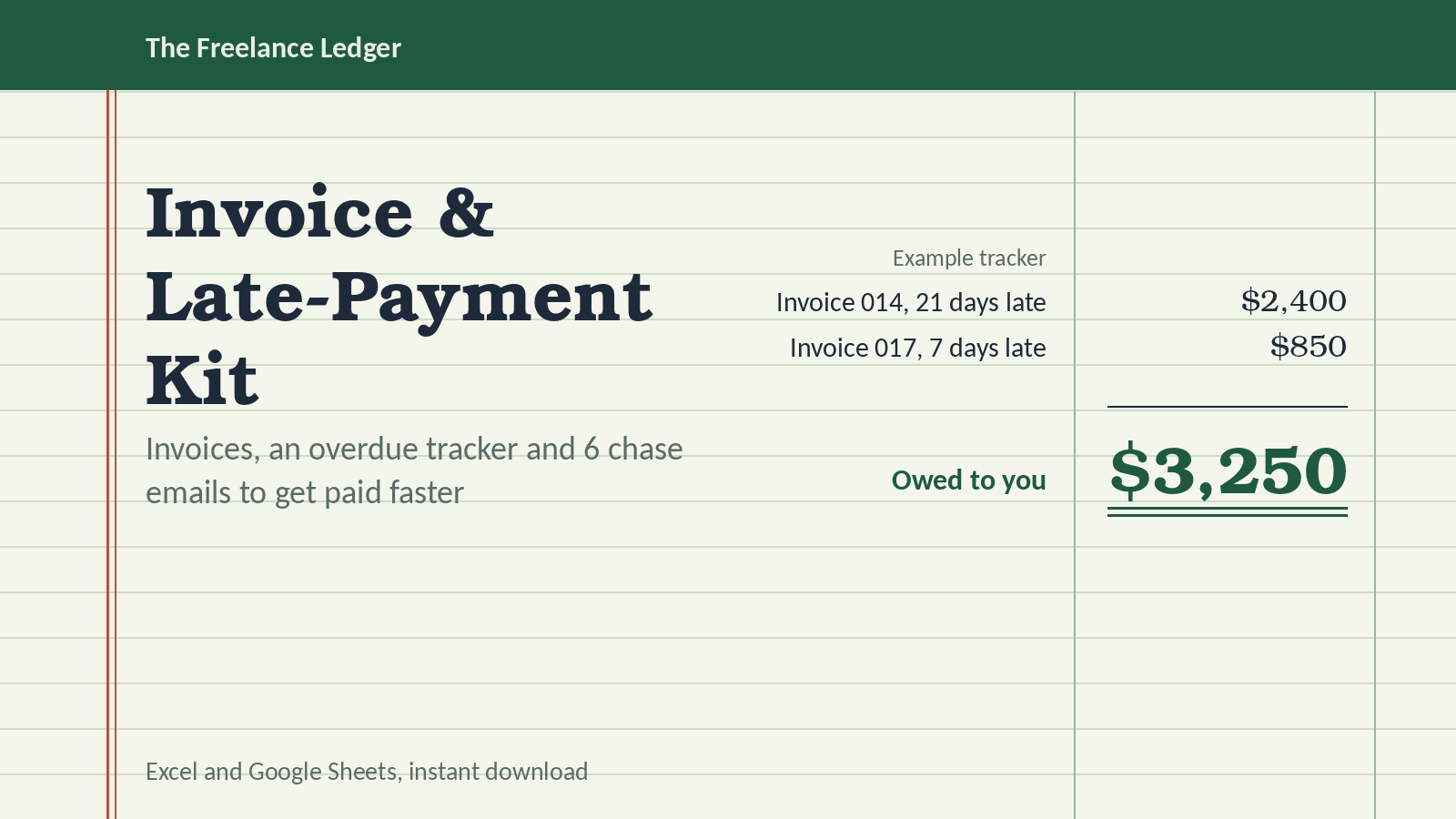 Invoice & Late-Payment Kit