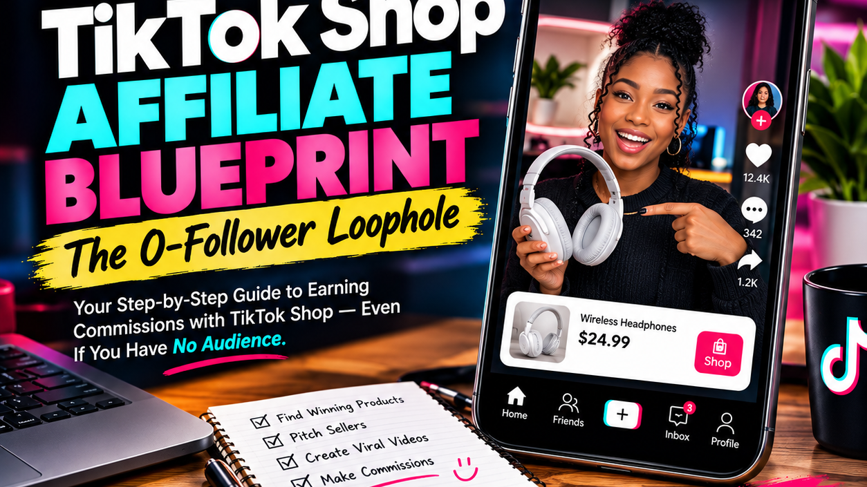 The 2026 TikTok Shop Affiliate Blueprint: The 0-Follower Loophole