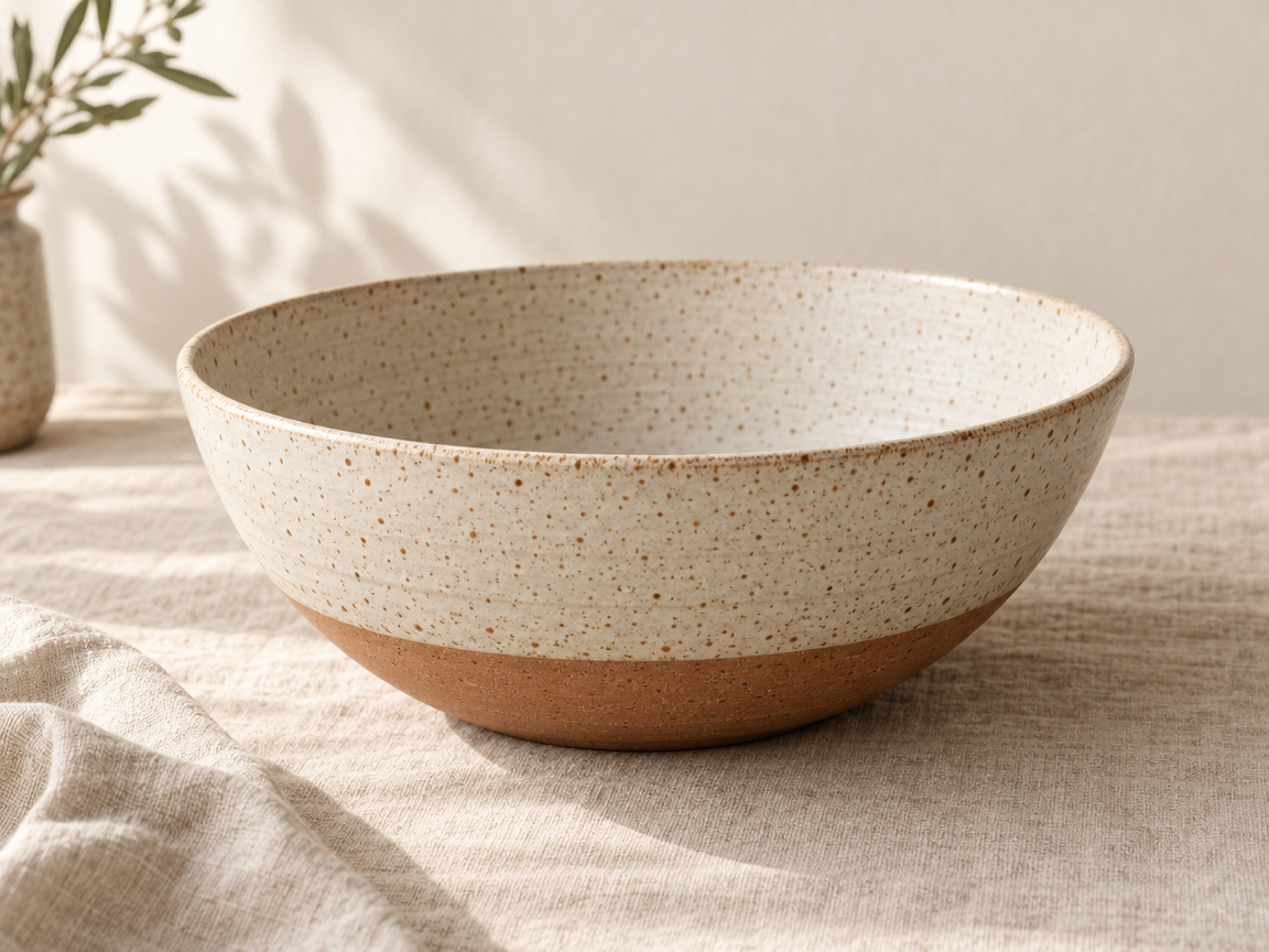 Speckled Serving Bowl