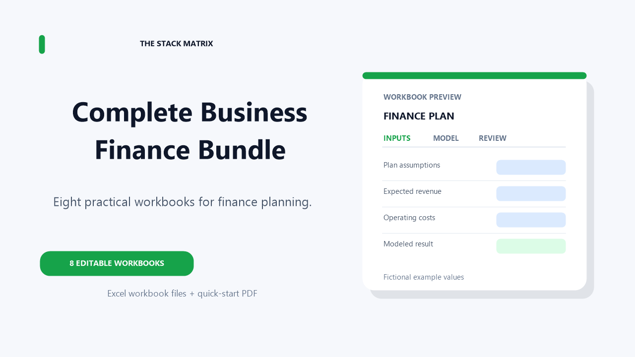 Complete Business Finance Bundle