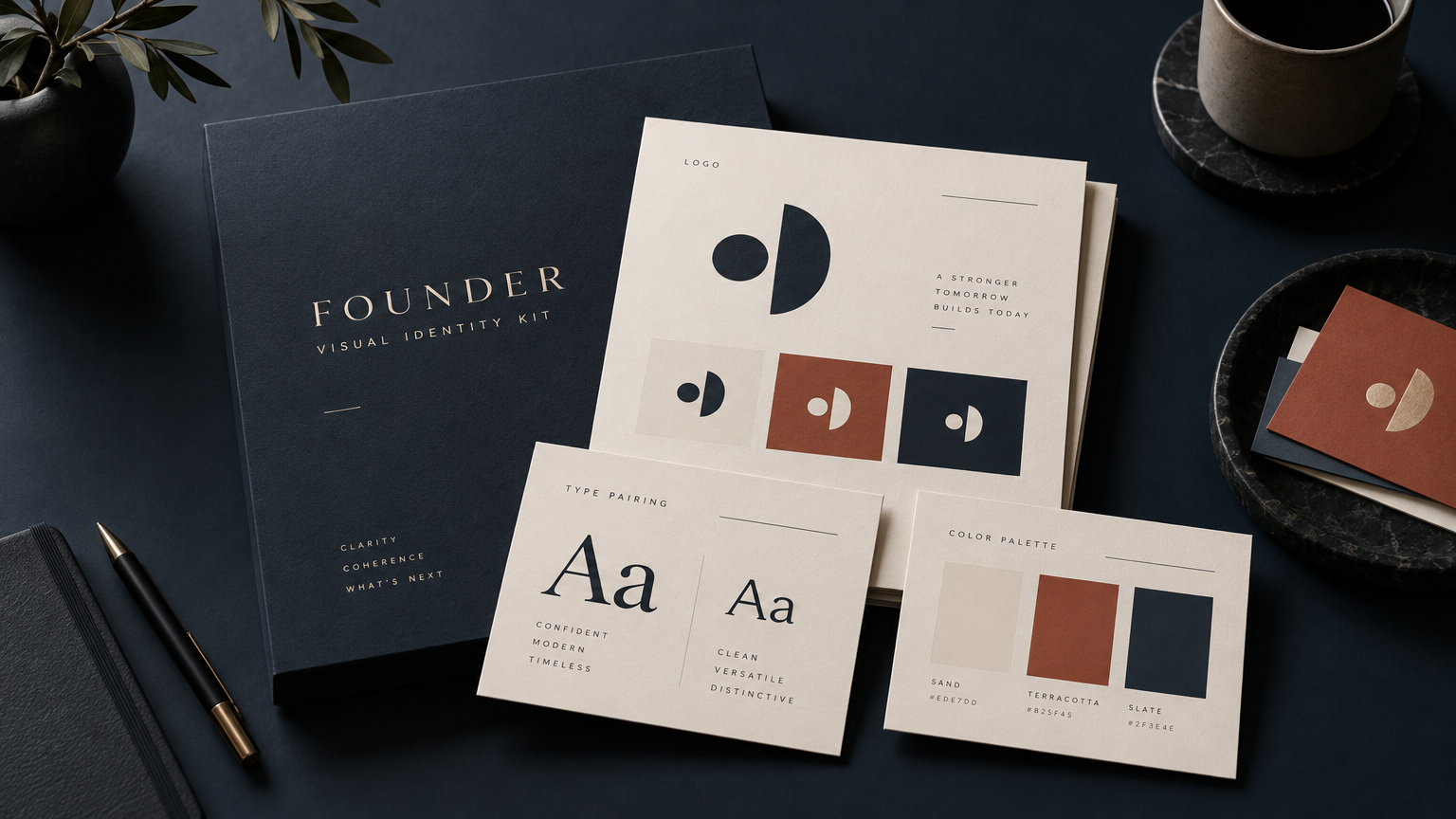 Founder Visual Identity Kit