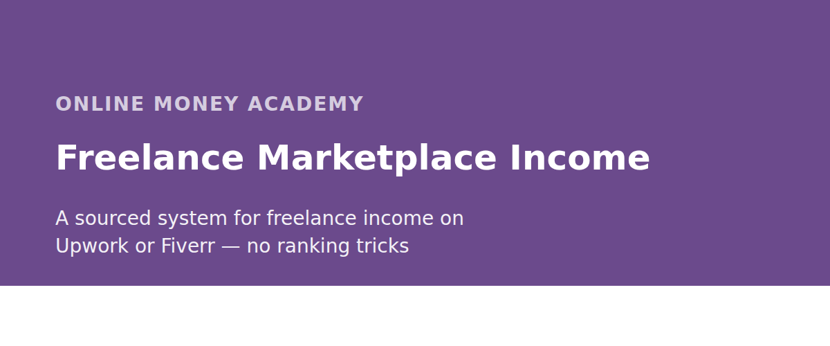 Freelance Marketplace Income