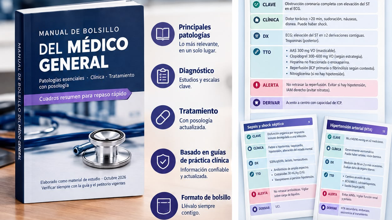 MANUAL DE BOLSILLO DEL MÉDICO GENERAL