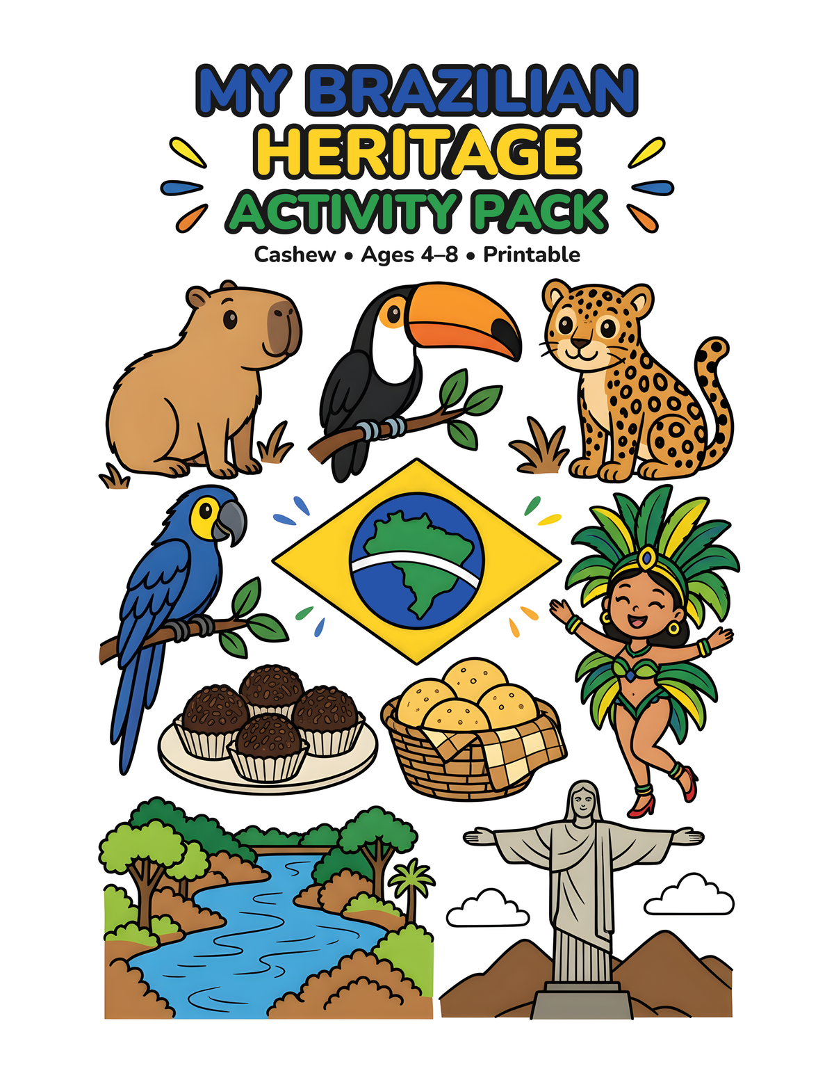 My Brazilian Heritage Activity Pack