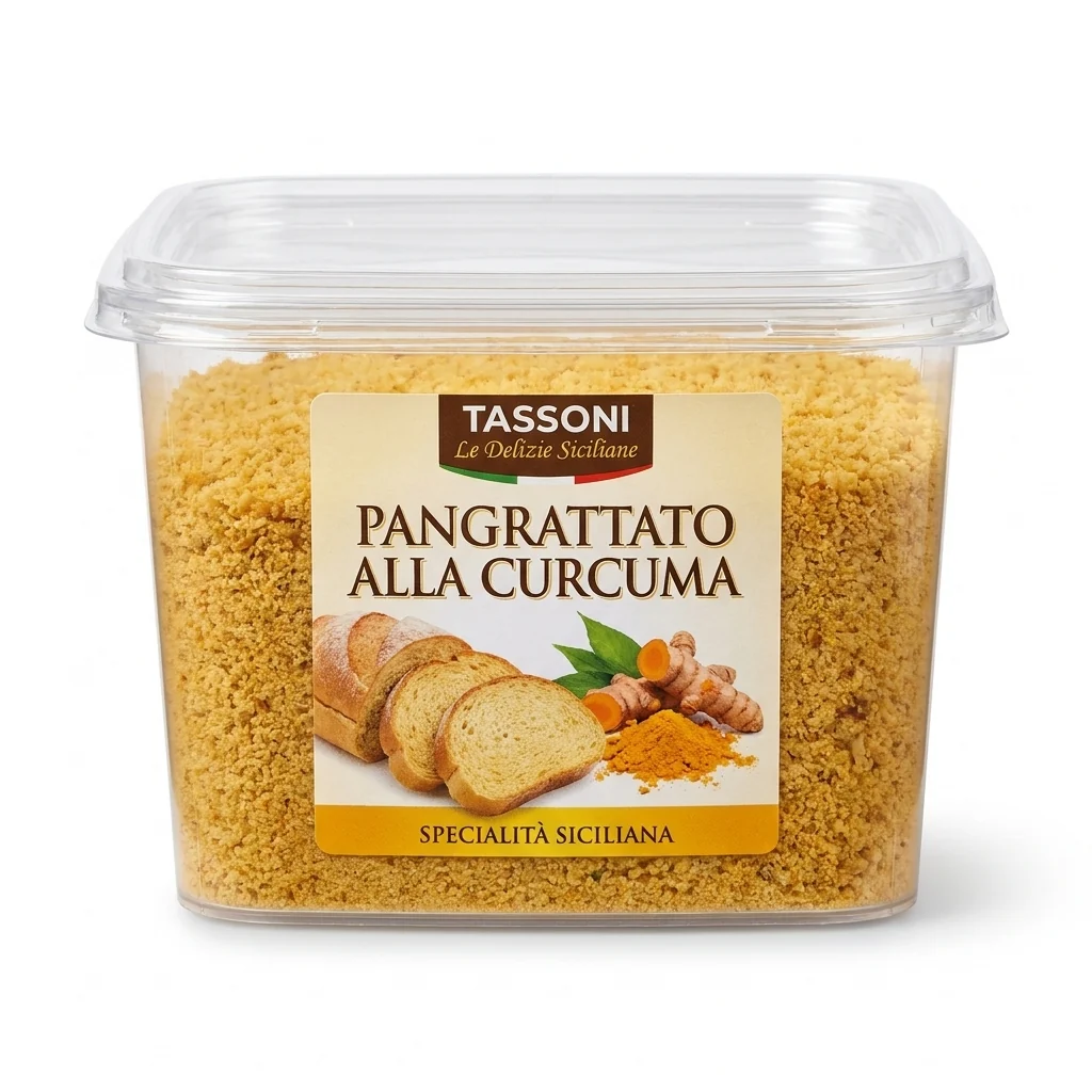 Pangrattato alla Curcuma – Specialità Siciliana