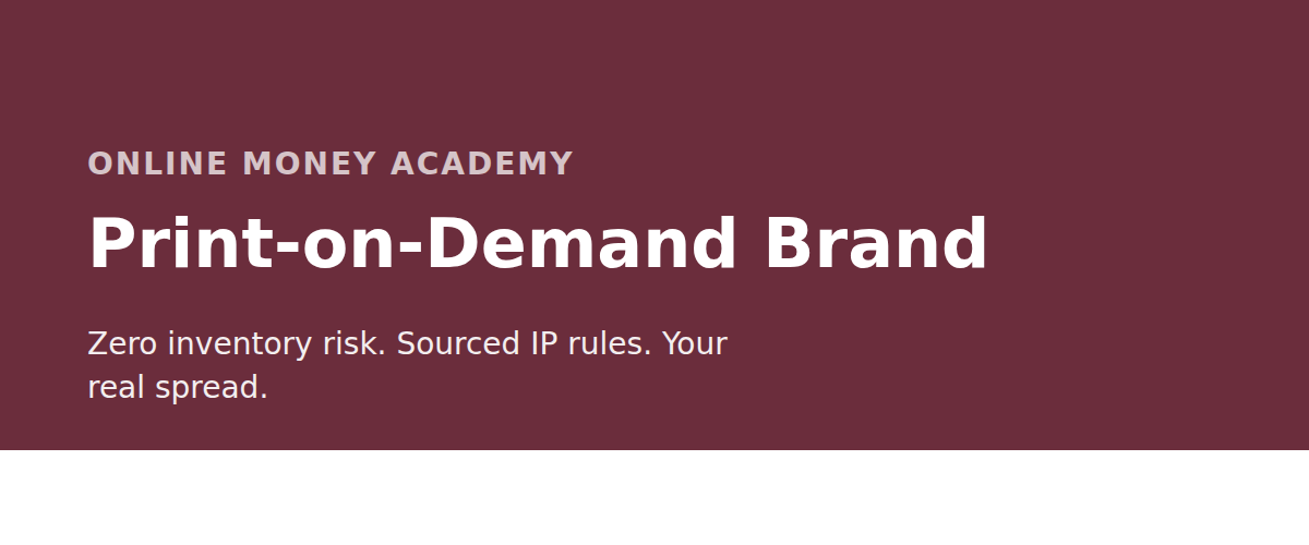Print-on-Demand Brand