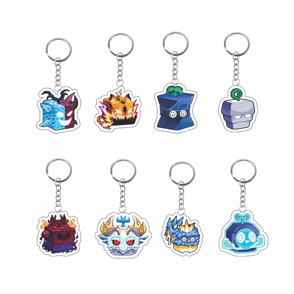 Fruit Keychain Set