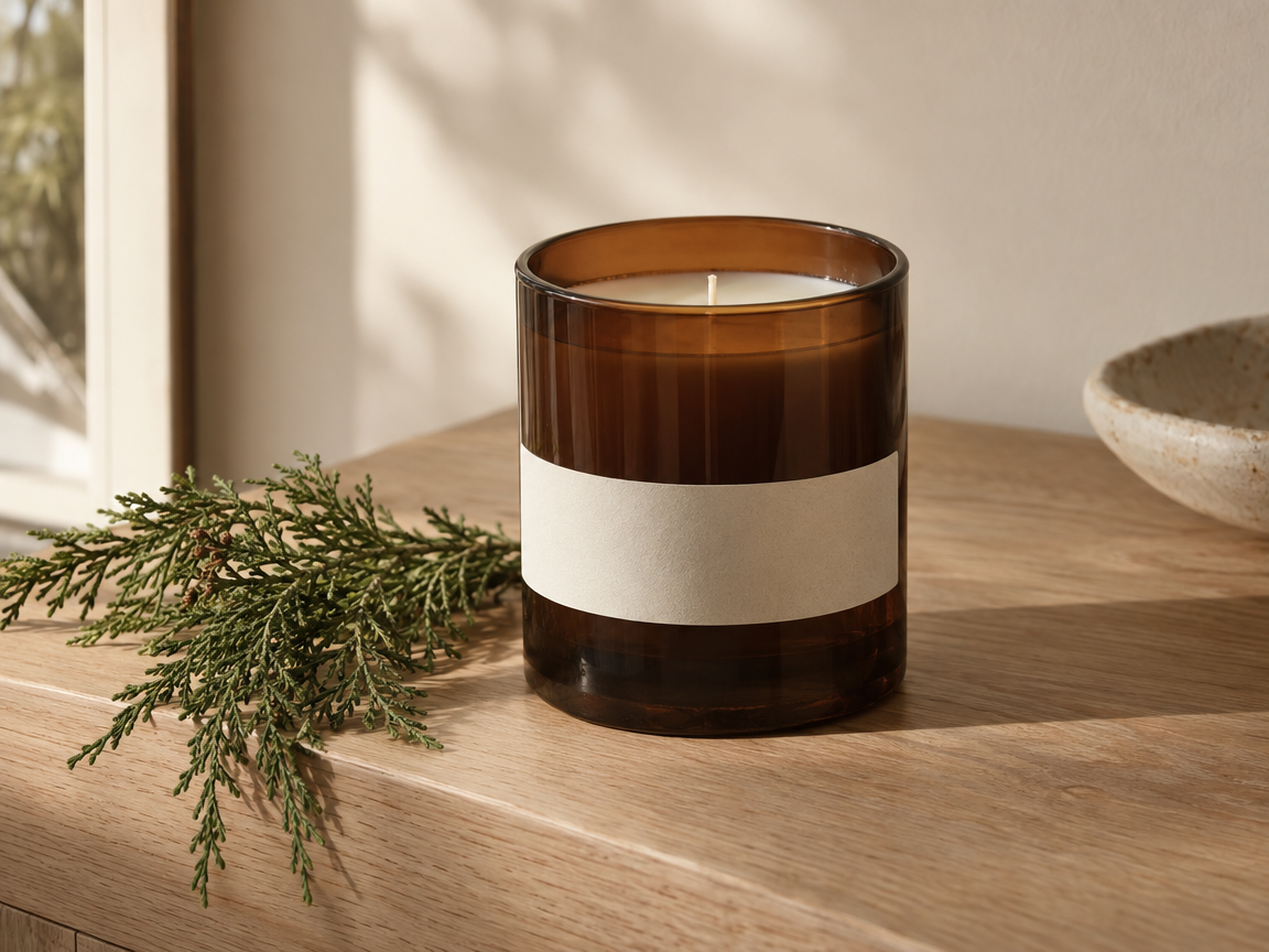 Cedar & Smoke Candle