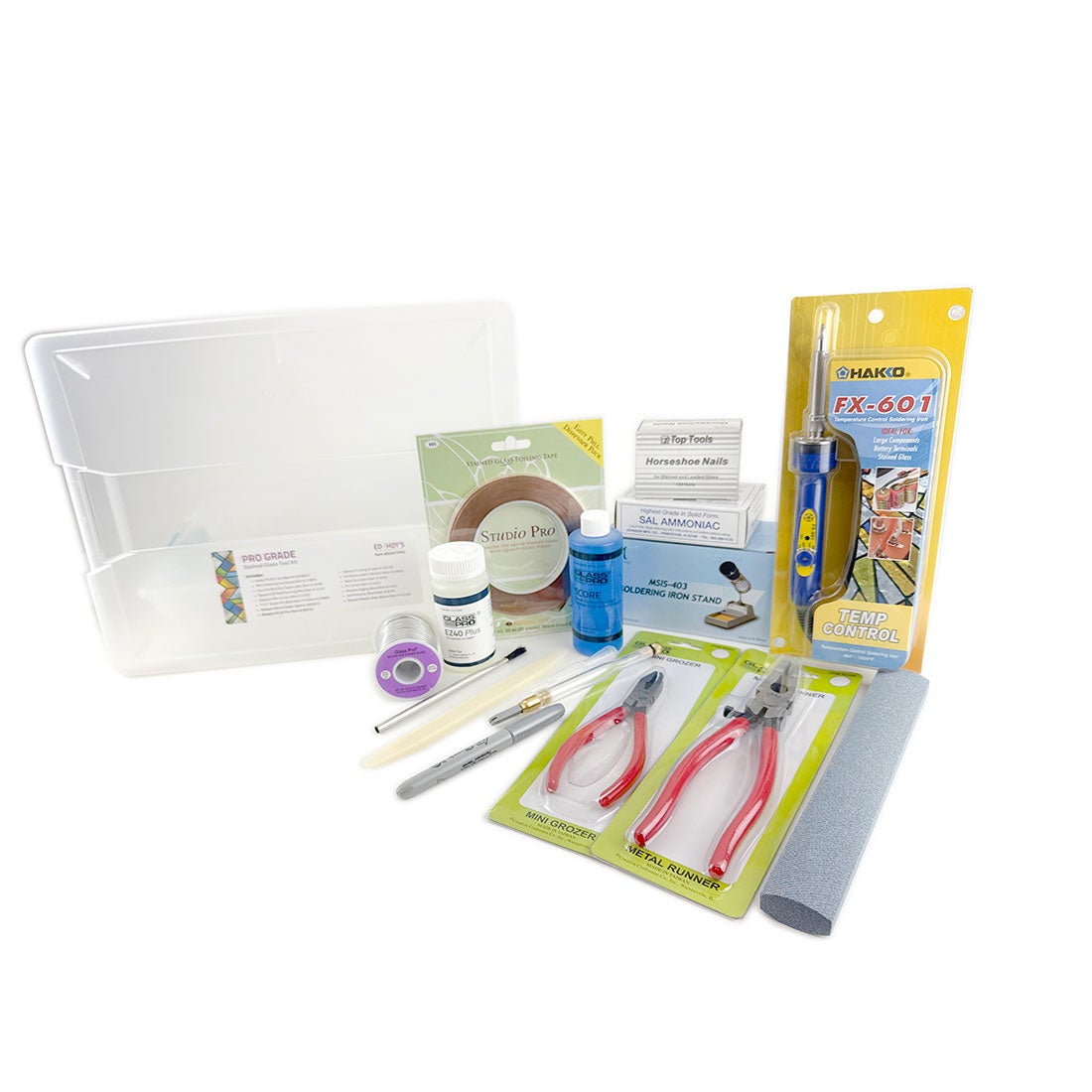 Pro Grade Stained Glass Tool Kit
