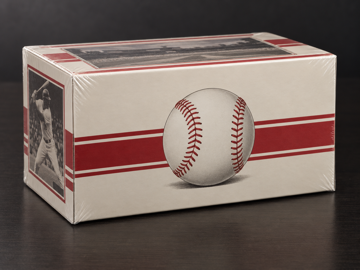Baseball Wax Box