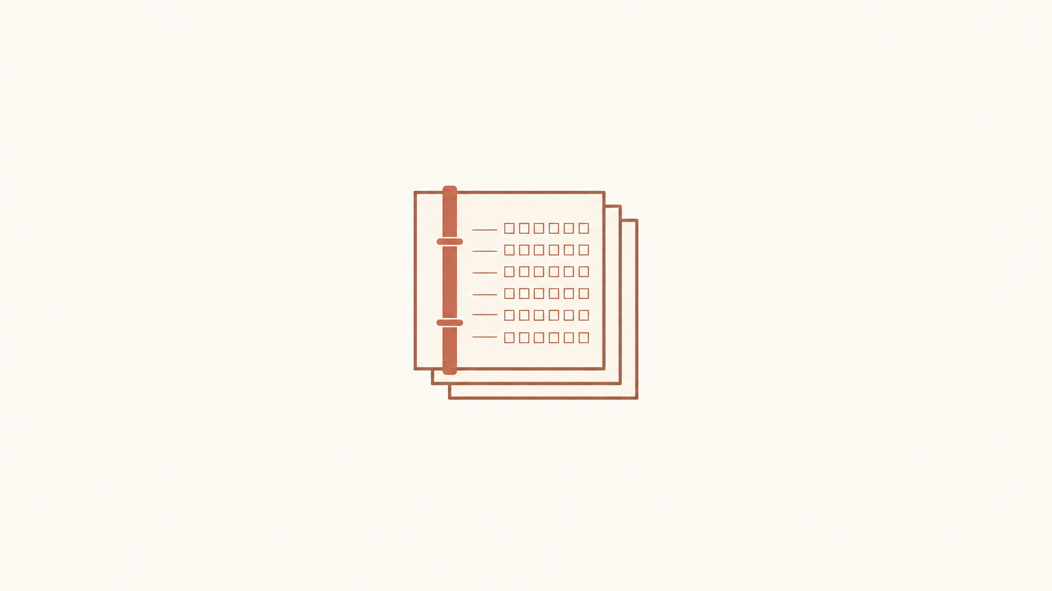Habit Tracker Journal