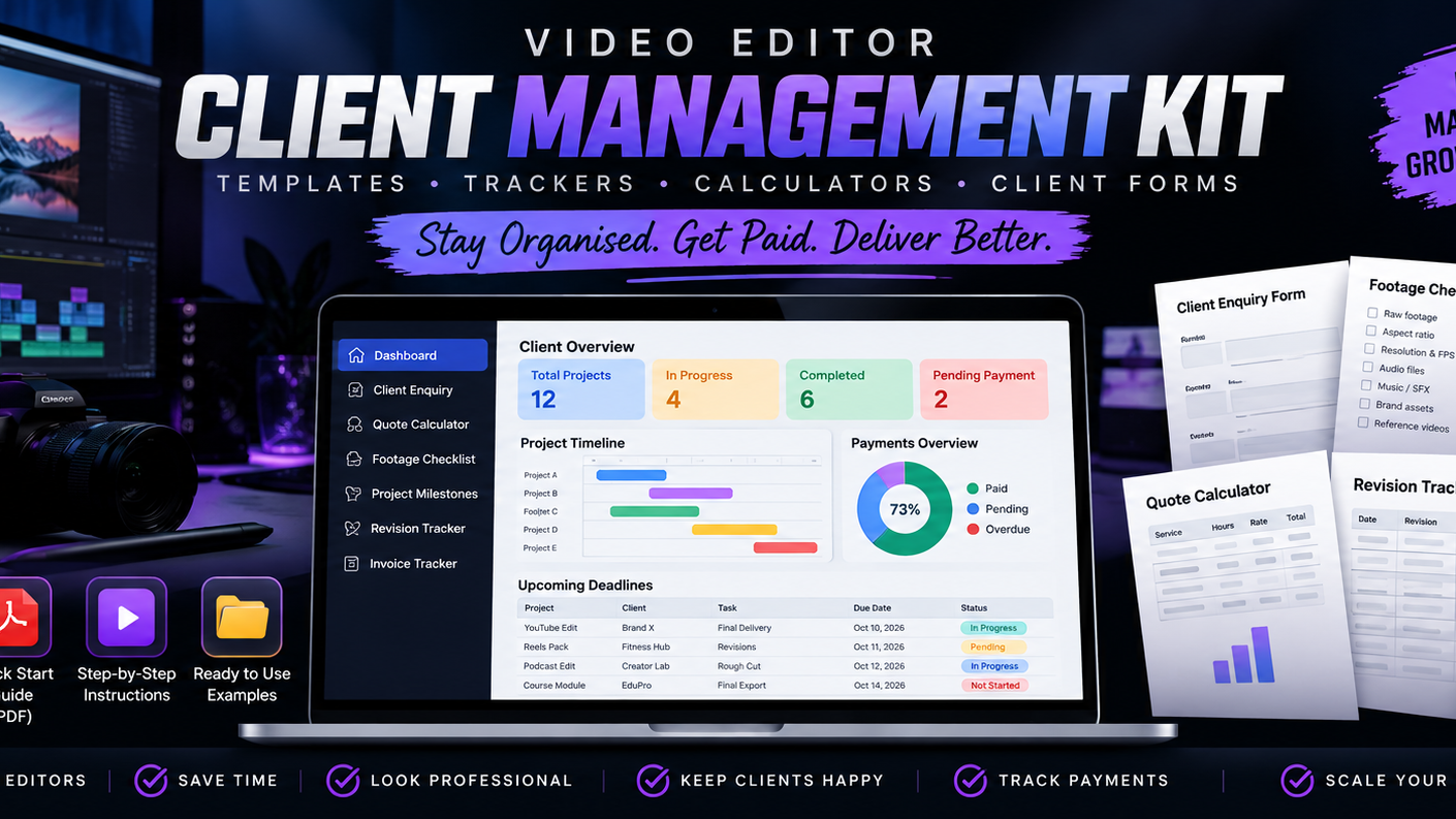Video Editor Client Management Kit