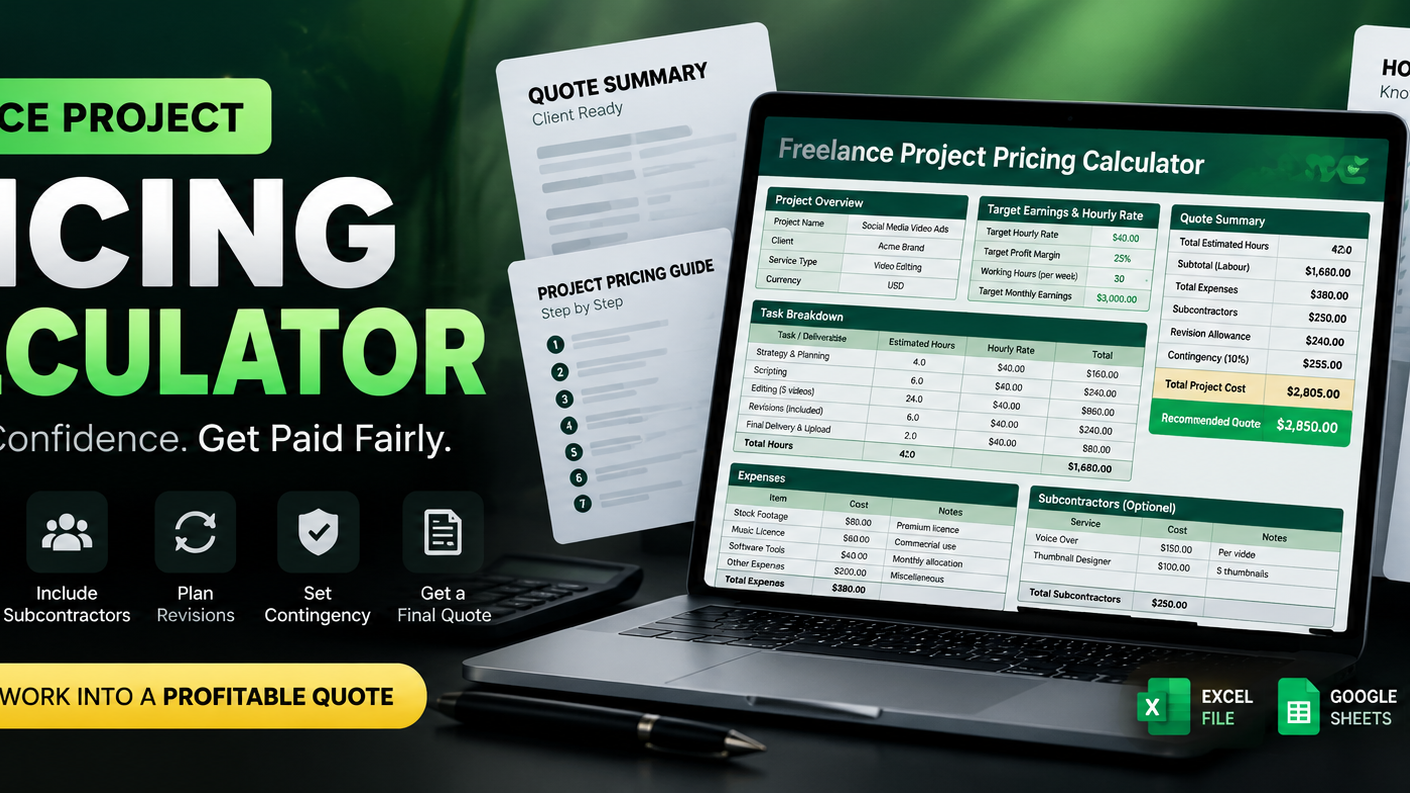 Freelance Project Pricing Calculator